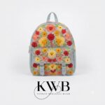 Premium Kashmiri Aari Embroidered Fashion Backpack