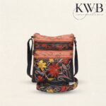 Premium Kashmiri Aari Embroidered Multi-Pocket Sling Bag