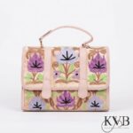 Premium Kashmiri Aari Embroidered Messenger Satchel