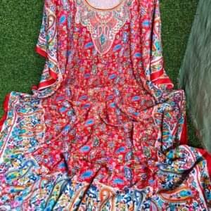 Long Kalamkari Kaftans #3