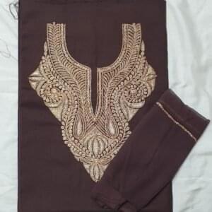 3-Piece Premium Tilla Work Suits in Ruby Cotton #13