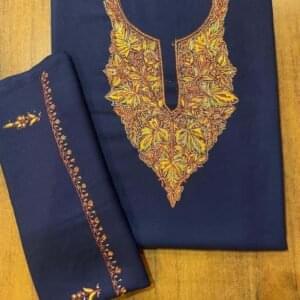 Premium Hand Sozni Suits on Acro Wool Fabric #6