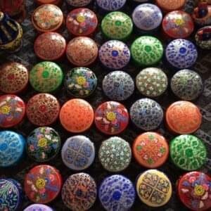 Kashmir Papier Mache Pill Boxes