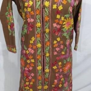 Wollen Aari Coat in Pure Wool