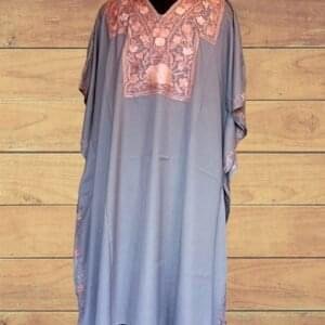Kashmiri Unstitched Kurti Mauve