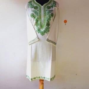 Kashmiri Ari work Cotton Kurtis