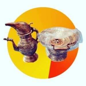 Kashmiri Copper Tash Naer