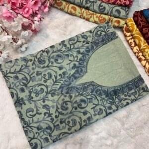 2 Piece Kashmiri Ariwork Crush Cotton Suit #23