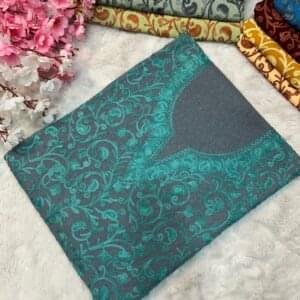 2 Piece Kashmiri Ariwork Crush Cotton Suit #22