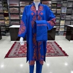 Premium Quality 80 Count Wool with Hand Sozni Work Suits