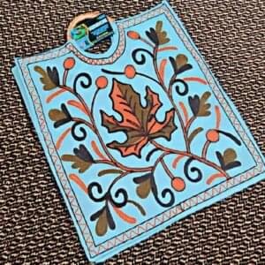 Hand Aariwork Crewel Bags with Kani Handle