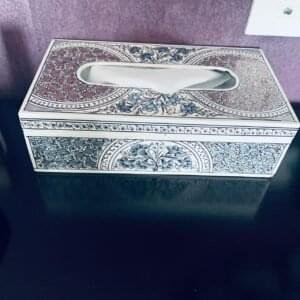 Kashmiri Papier Mache Tissue Box