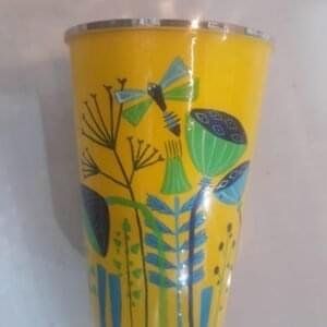 Kashmiri Papier Mache Steel Glass