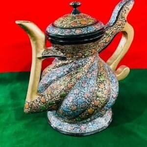 Papier Mache Decorative Kettle