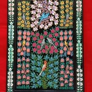 Kashmiri Paper Mache Motifs Artwork Tray