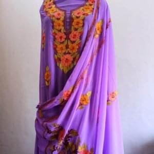 Kashmiri 3-Piece Georgette Suit