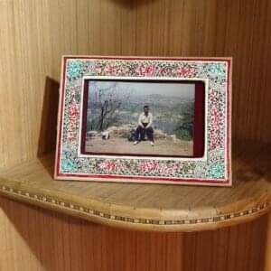 Kashmir Papier Mache Photo Frame 01E