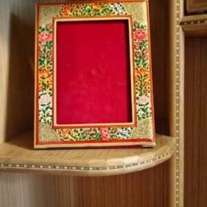 Kashmir Papier Mache Photo Frame 01D