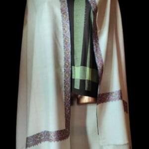 Pure Pashmina Shawl Kasheer Design One #9