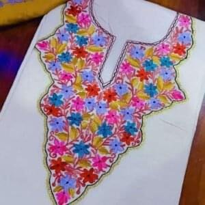 3-Piece Elegant Aari Work Suit #10