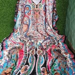 Long Kalamkari Kaftans #8