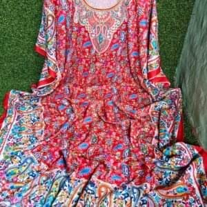 Long Kalamkari Kaftans #3