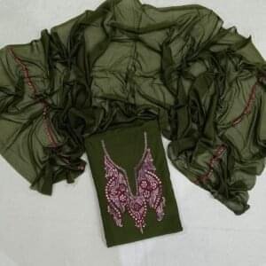 Premium Collection of Handcrafted 3-PC Paper Machie Sozniwork Suits #4