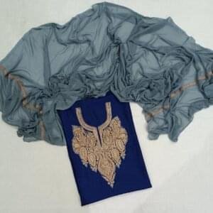 3-Piece Premium Tilla Work Suits in  Ruby Cotton 10 pcs