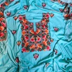 3-Piece Elegant Aari Work Suit #6