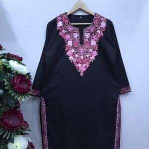 Elegant Ruby Cotton Long Kurtis #5