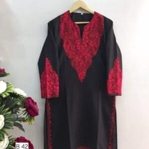 Ruby Cotton Long Kurtas with Elegant Finish #5