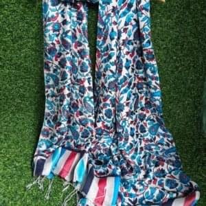 Printed Premium Kalamkari Modal Silk Stole #3