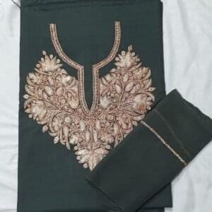 3-Piece Premium Tilla Work Suits in  Ruby Cotton #12