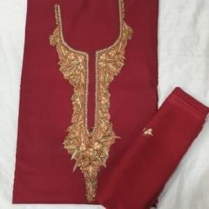 Ryon Cotton Sozni Handwork 3-Piece Suit #5