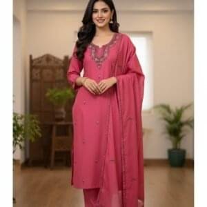 Premium Hand Sozni Suits on Acro Wool Fabric