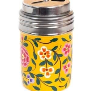 Hand-Painted Kashmiri Papier-Mâché Shakers